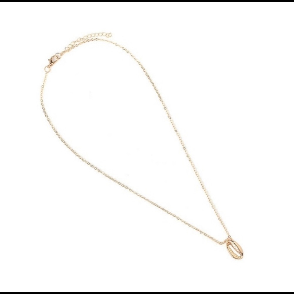 VSCO Gold Puka Shell Necklace - Picture 2 of 4